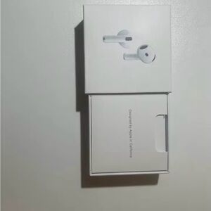 Apple AirPods with White Charging Case